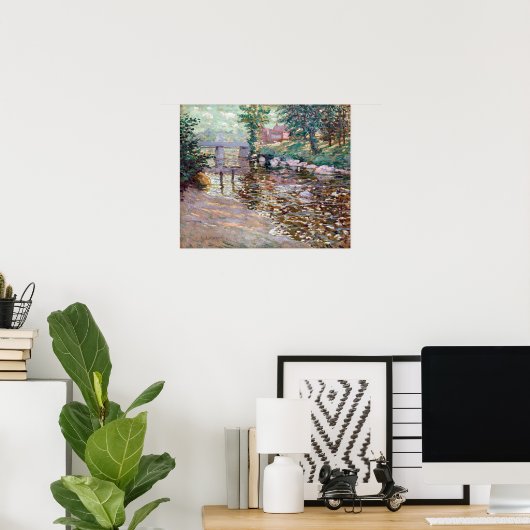 Ernest Lawson The Bronx Poster (Thuiskantoor)