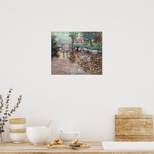 Ernest Lawson The Bronx Poster (Keuken)