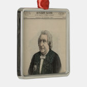 Ernest Renan Metalen Ornament (Rechts)