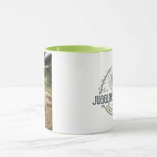 Ernest & Sassy Foto Mok met Logo! (Midden)