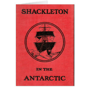 Ernest Shackleton Antarctic Nimrod Book Hoesje