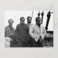Ernest Shackleton en Crew Nimrod Antarctic