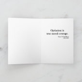 Ernest Shackleton in Antarctische Kaart met Citaat (Binnen)