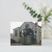 Ernest Shackleton muurschildering, Athy town, Ierl Briefkaart (Staand voorkant)