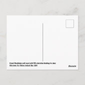 Ernest Shackleton muurschildering, Athy town, Ierl Briefkaart (Achterkant)