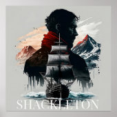 Ernest Shackleton Poster (Voorkant)