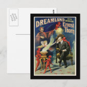  Ernest Thorn Magicia Poster Briefkaart (Voorkant / Achterkant)