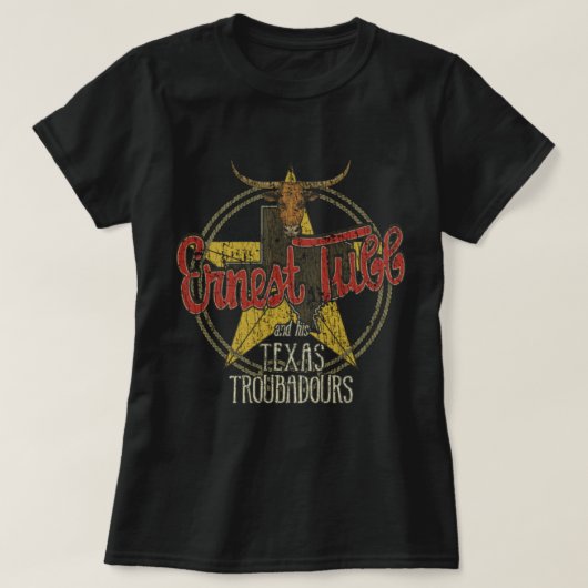 Ernest Tubb &amp; Zijn Texas Troubadours 1943 T-shirt (Design voorkant)
