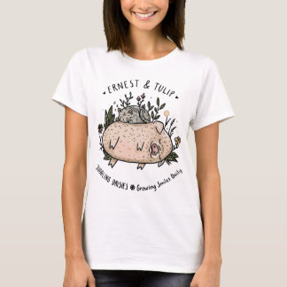 Ernest & Tulip T-Shirt - Juggling Daisies