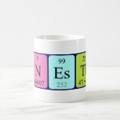 Ernestina periodieke tabel naam mok (Center)