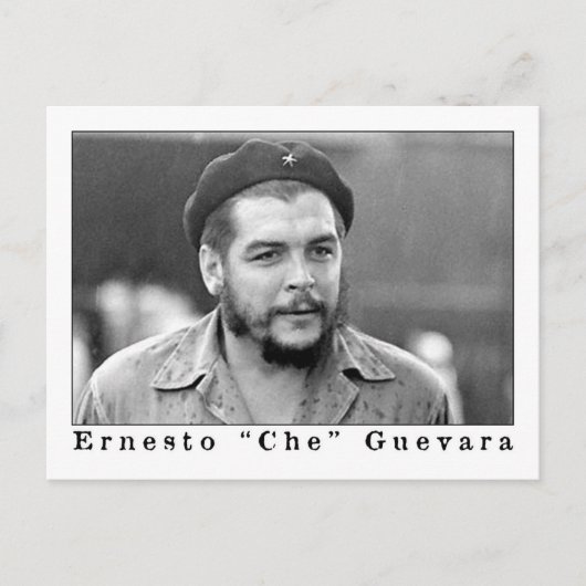 Ernesto Che Guevara Briefkaart (Voorkant)