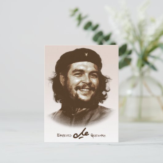 Ernesto Che Guevara Smile Briefkaart (Staand voorkant)