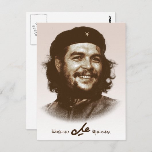 Ernesto Che Guevara Smile Briefkaart (Voorkant / Achterkant)