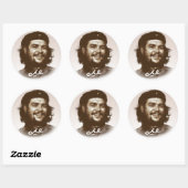 Ernesto Che Guevara Smile Ronde Sticker (Vel)