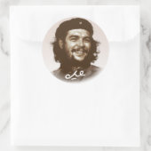 Ernesto Che Guevara Smile Ronde Sticker (Tas)