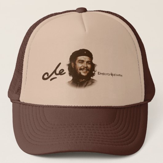 Ernesto Che Guevara Smile Trucker Pet (Voorkant)