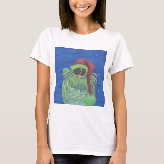 Ernesto de Geheime Santa Owl T-shirt (Voorkant)