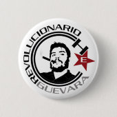 Ernesto Guevara Ronde Button 5,7 Cm (Voorkant)