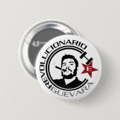 Ernesto Guevara Ronde Button 5,7 Cm (Voorkant /achterkant)
