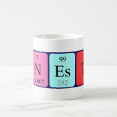 Ernesto periodieke lijstnaam mok (Center)