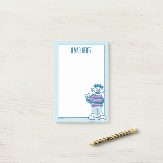 Ernie | Ben je boos, Bert? Post-it® Notes (Op bureau)