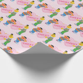 Ernie & Bert Big Valentijns Heart Cadeaupapier (Hoek)