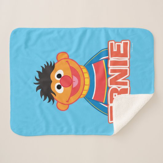 Ernie Classic Style Sherpa Deken (Voorkant (horizontaal))