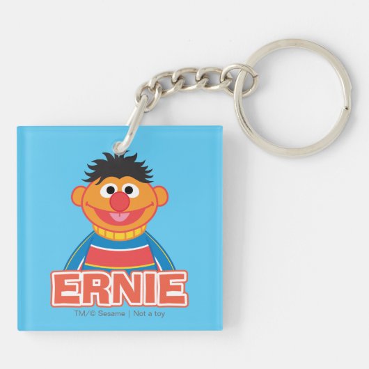 Ernie Classic Style Sleutelhanger (Achterkant)
