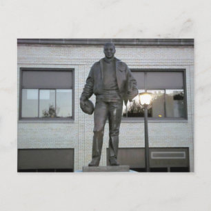 Ernie Davis Memorial standbeeld in Elmira, NY Briefkaart