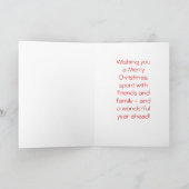 Ernie de Kaart van de Kerstman van de Aap van de (Binnen)