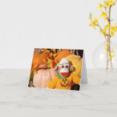 Ernie de Kaart van de Nota van de Pompoen van de (Gele Bloem)