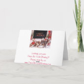 Ernie de Kaart van de Vakantie van de Aap en van (Achterkant)