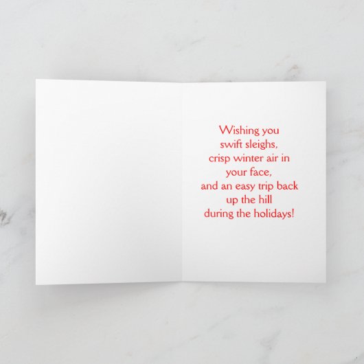 Ernie de Kaart van de Vakantie van de Ar van de (Binnen)