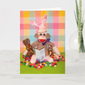 Ernie de Kaart van Pasen van de Konijntjes van (Voorkant)