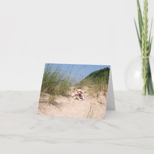 Ernie de Lege Kaart van de Duinen van het Zand van (Voorkant)