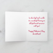 Ernie de Sock Monkey Sepia Valentijnsdag Kaart (Binnen)