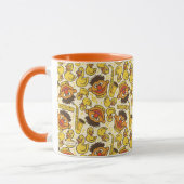 Ernie en Rubber Duckie Patroon Mok (Links)