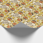 Ernie en Rubber Duckie Pattern Cadeaupapier (Hoek)
