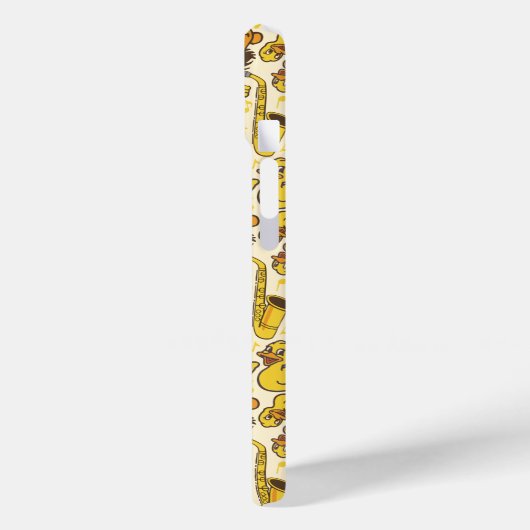 Ernie en Rubber Duckie Pattern Case-Mate iPhone Case (Achterkant / Links)