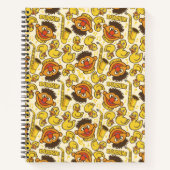 Ernie en Rubber Duckie Pattern Notitieboek (Voorkant)