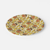 Ernie en Rubber Duckie Pattern Papieren Bordje (Gekanteld)