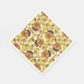 Ernie en Rubber Duckie Pattern Servet (Hoek)