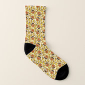 Ernie en Rubber Duckie Pattern Sokken (Links binnenkant)