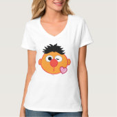 Ernie gezicht dat een kus geeft t-shirt (Voorkant)