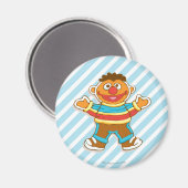 Ernie Gingerbrood Magneet (Voorkant / Achterkant)