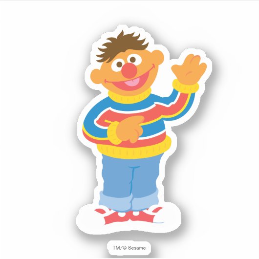 Ernie Graphic Sticker (Voorkant)