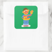 Ernie Graphic Vierkante Sticker (Tas)
