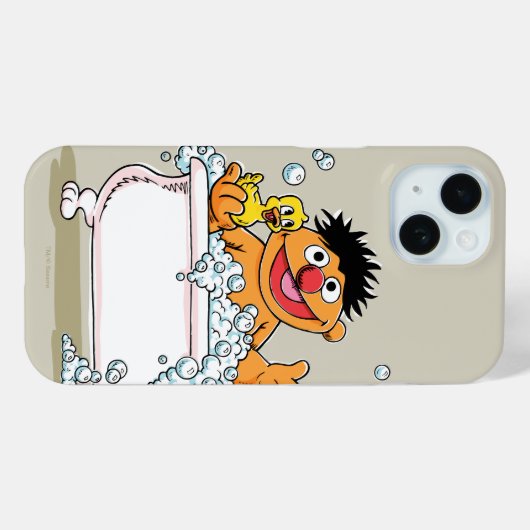  Ernie in Bathtub Case-Mate iPhone Case (Achterkant (horizontaal))