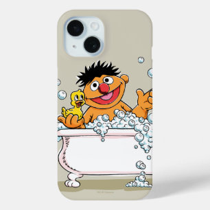  Ernie in Bathtub iPhone 15 Case