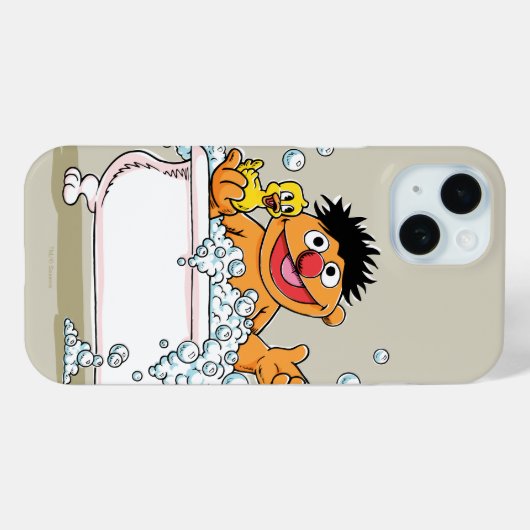  Ernie in Bathtub Case-Mate iPhone Case (Achterkant (horizontaal))